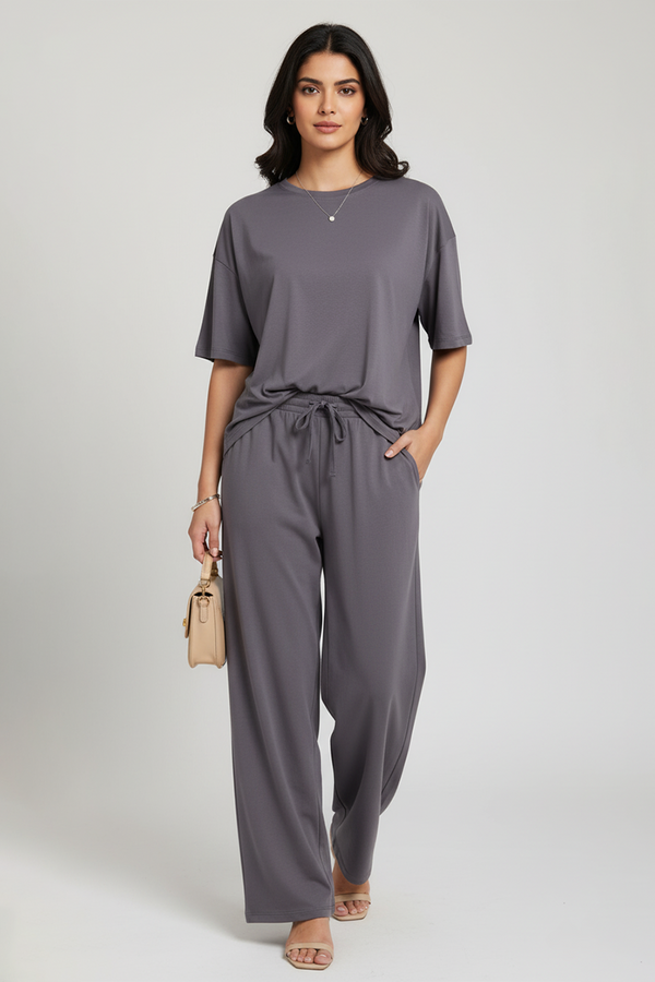 Charcoal Grey Co-Ord Set